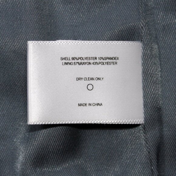 Stampd Plaid Cropped Sherpa Jacket • Blue/Grey Micro Sherpa • Oversized - Picture 12 of 15